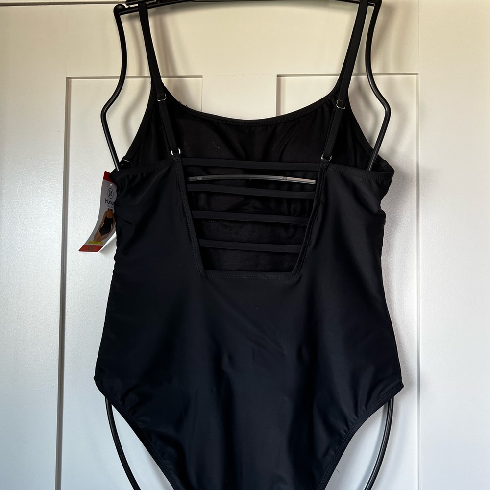 NWT black Womens swim suit. XXL